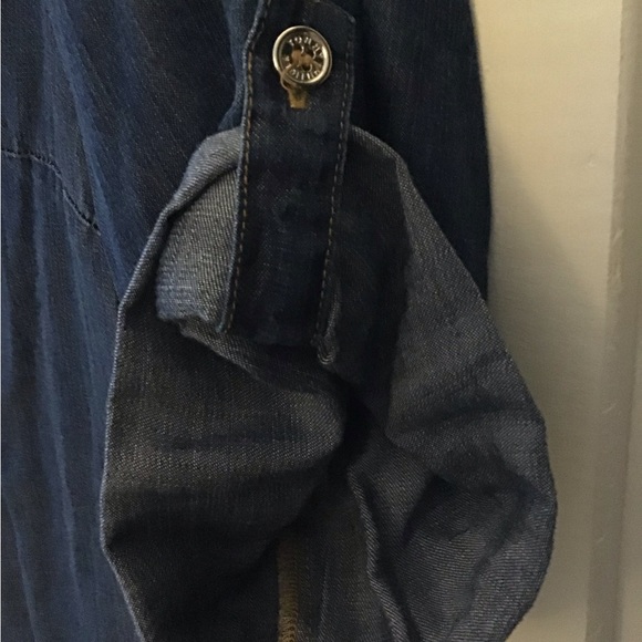 NWT Tommy Hilfiger Short Sleeve Light Denim Dress - Picture 3 of 7